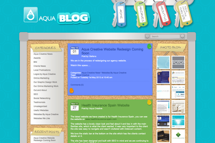 Aqua Blog
